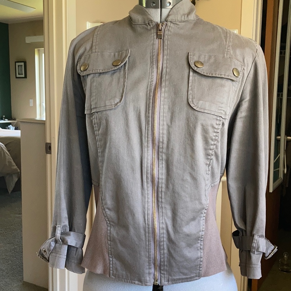 XCVI 3/4 Sleeve Bomber Jacket